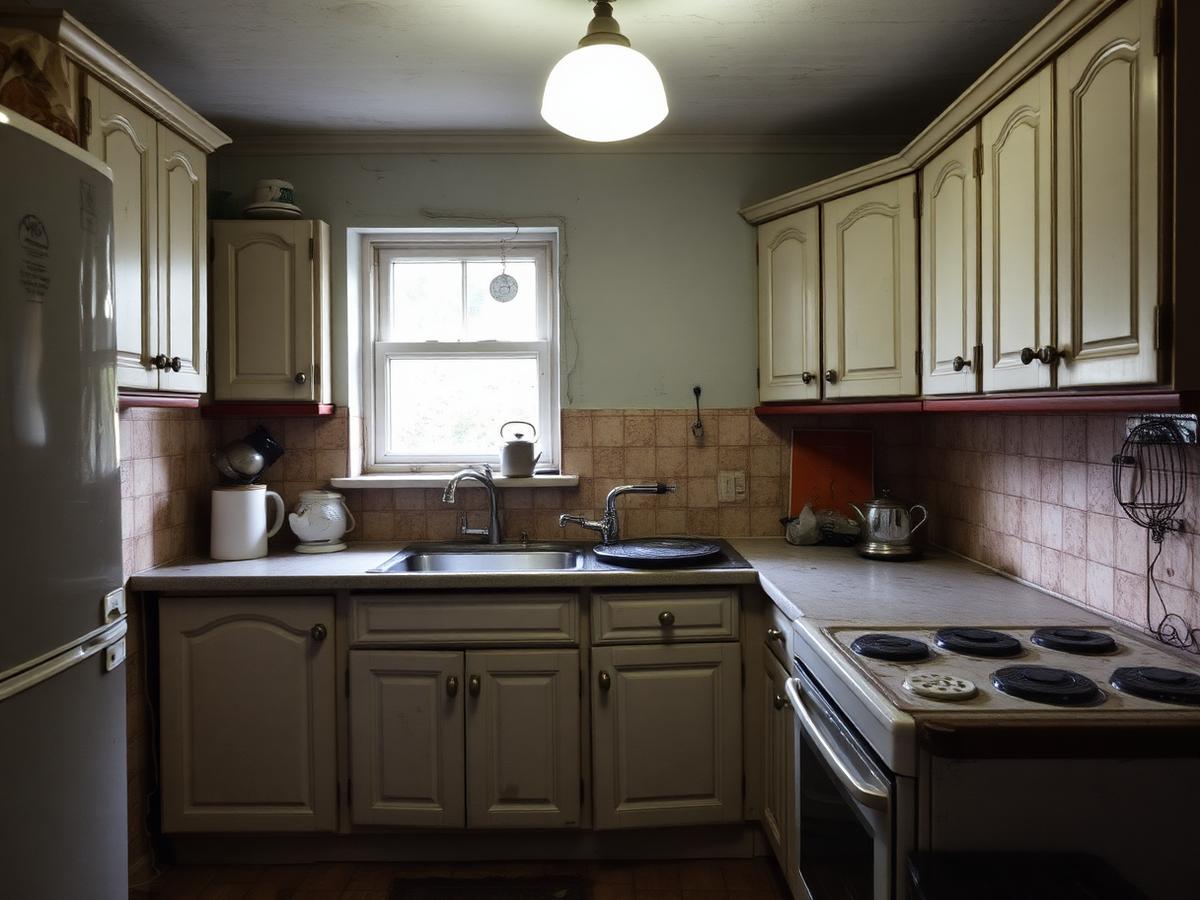 Kitchen before renovation