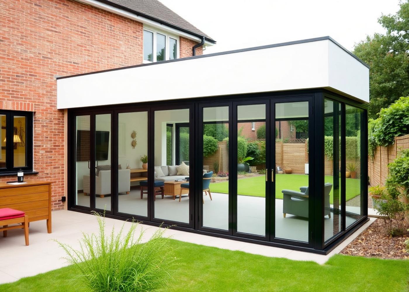 Rear Glazed Extension